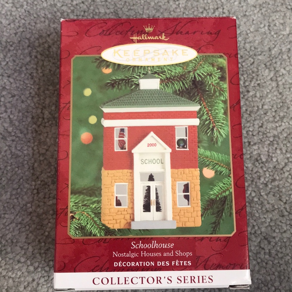 Hallmark “Schoolhouse” Ornament